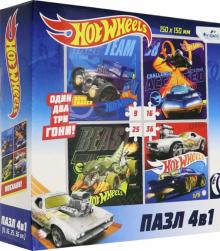 Hot Wheels.Набор.4в1.Команда Скорость,05852
