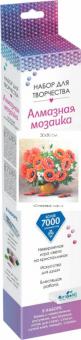 Алмазные узоры. Огненные маки. 30*30,06095