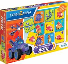 Турбозавры. Настольная игра. Лото,06476