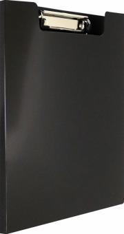 Папка клип-борд A4 пластик черный, PD602BLCK