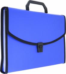 Портфель 6отдел. A4 синий, BPP6TLBLUE