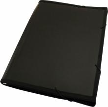 Портфель 13отдел. A4 черный, BPR13LBLCK