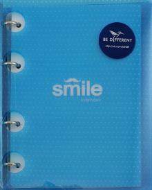 Тетрадь 120л,кольц.мех,Smile,N823