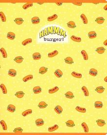 Тетрадь 48л,Eat me,бургер,N1494