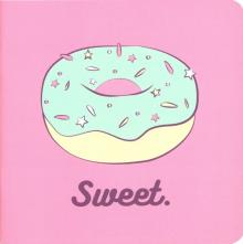 Блокнот 40л,17*17,нелин,Sweet.розовый,N1516