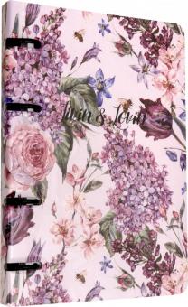 Тетрадь 80л,кольц.мех,Emily,розовый,N1553