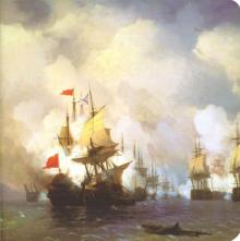 Блокнот 40л,17*17,нелин,Ayvazovsky,N1609