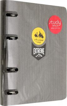 Тетрадь 120л,кольц.мех,Extreme,N1696