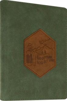 Ежедневник недат.160л,А6,Traveler,зел,AZ930/green