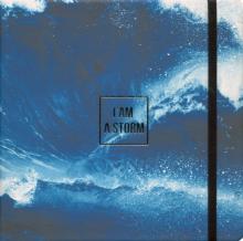 Скетчбук 64л,17*17см,Storm,брызги,N1963