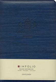 Ежедневник недат.160л,А5,Gen.син,тв.с по,I911/blue