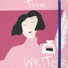 Скетчбук 64л,17*17см,Writer,Маргарита,N2371