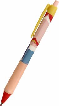 Ручка гел.0,5мм черная Paints,розо,BSGP004-02-case