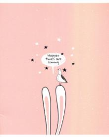 Тетрадь 48л,Bunny,уши,N2540