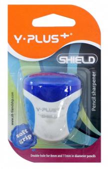 Точилка Shield 2 отв. с конт. (ассор) (DSX1001B B)