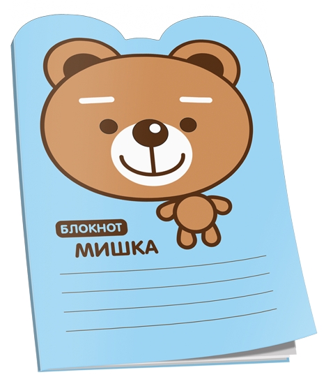 Блокнот Мишка