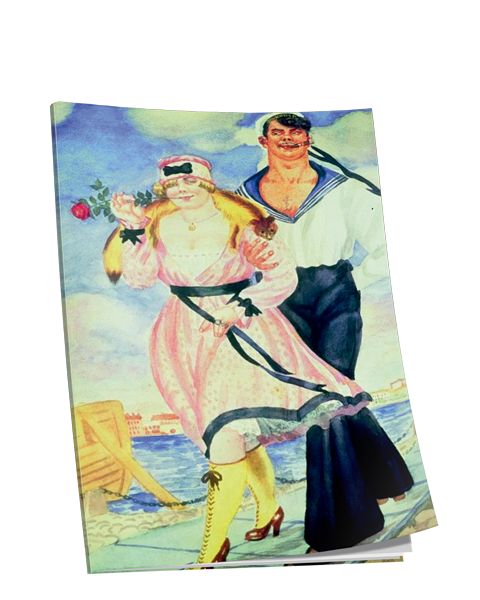 Блокнот Кустодиев. Матрос и милая