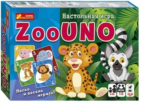 Игра настольная Зооуно (12120132)