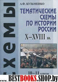 Темат. схемы по истории России: X-XVIIIв 10-11кл