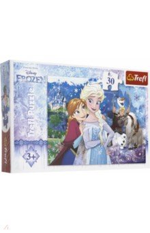 Trefl.Puzzle-30 MIDI 18225 Высвободи магию,Фрозен