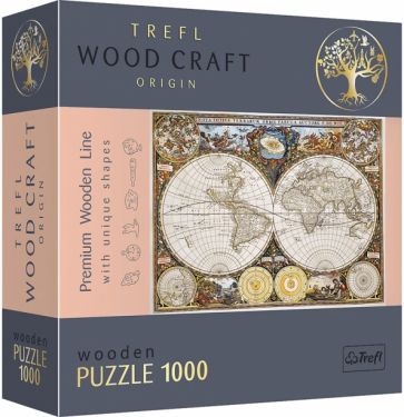 Trefl.Puzzle-1000 дерев.20144 Карта Древнего Мира