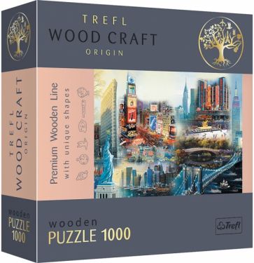 Trefl.Puzzle-1000 дерев.20147 Нью-Йорк - Коллаж