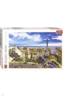 Trefl.Puzzle-1500 Парк Гуэль,Барселона 26147