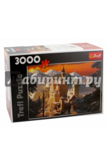 Trefl.Puzzle-3000 Зимний замок Нойшванштайн 33025