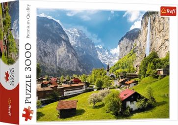 Trefl.Puzzle-3000 33076 Лаутербруннен,Швейцария