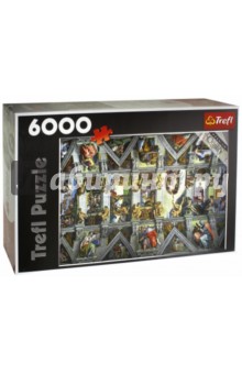 Trefl.Puzzle-6000 Сикстинская капелла 65000