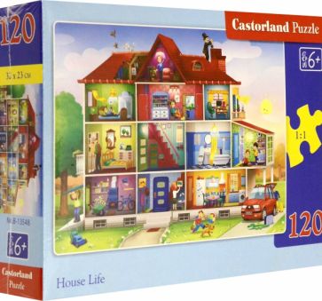 Puzzle-120 MIDI В-13548 Наш дом