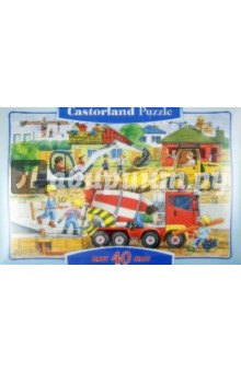 Puzzle-40 MAXI В-040018 Стройка