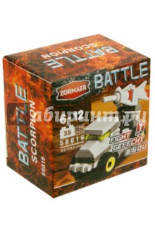 58816 Конструктор Скорпион 35эл.