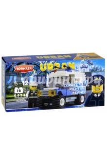 64235 Конструктор "Полицейский следопыт", 78эл