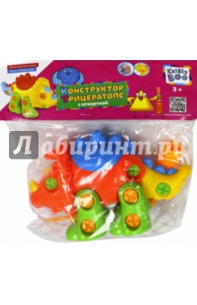 65157 Креатив.конструктор "Трицератопс"с отверткой