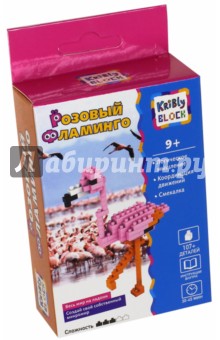 65247 Конструктор "Розовый Фламинго", 107 дет