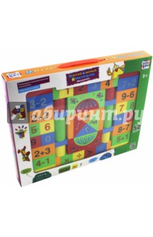 66432 Мягкий блочный конструктор Основы математики