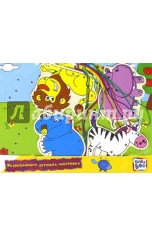 66434 Развивающая игрушка-шнуровка Африка