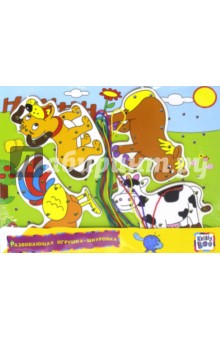 66435 Развивающая игрушка-шнуровка Ферма