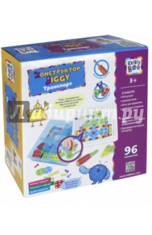 67545 Конструктор отверт.Jiggy, "Транспорт", 96 эл