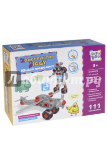 67551 Конструктор Jiggy, "Юный моделист", 111 эл