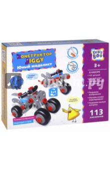 67552 Отверт.констр. Jiggy "Юный моделист" 113 эл