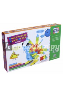 67787 Конструктор Click-Clack, Павлин, 227 элемент