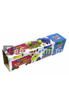 67852 Масса для лепки 4 цвета, 300гр