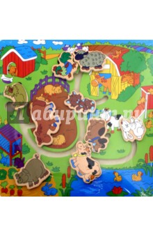 67902 Игра с дорожками Путешествие по ферме
