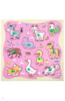 67905 Деревянный пазл Домашние животные