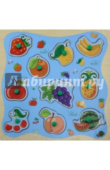 67908 Деревянный пазл Фрукты и ягоды
