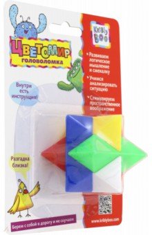 68568 Головоломка Цветомир Ежик