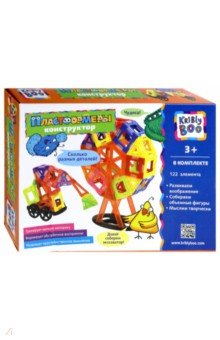 68843 Пластмас.конструктор Пластформеры, 122 элем.