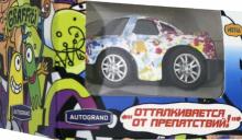 72780 Машинка "GRAFFITI ACTION CAR", двухст.инерц.